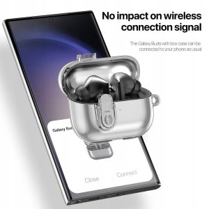 Dux Ducis DUX DUCIS futerał SECI ochronny na Samsung Galaxy Buds 3/ Buds 3 Pro transparentny 2