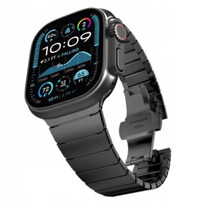 Bransoletka Tech-Protect LinkBand na Apple Watch 44 / 45 / 46 / 49 mm - czarne 1
