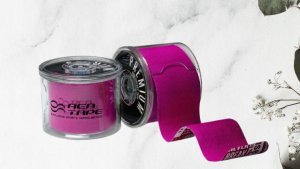 REA TAPE  Premium (Różowy)  5x5cm  1szt 3