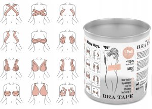 REA TAPE  Bra (Beżowy)  5x5cm  1szt 8