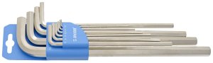 KLUCZE IMBUSOWE DLUGIE ZESTAW 10 SZT 1,5-12MM UNIOR 1