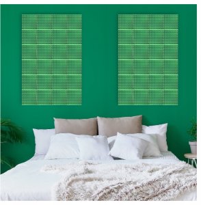 Bitmat DNA AM2 BK panel akustyczny zestaw 10 szt. czarny 6