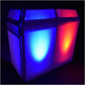 STAND4ME DJ PARAWAN PRO MKII stół ekran BL/WH 6