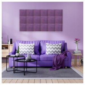 DNA AM2 PR panel akustyczny zestaw 10 szt. fioleto 7