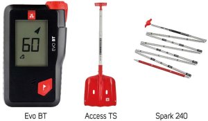 Zestaw lawinowy safety pack evo bt ARVA 1