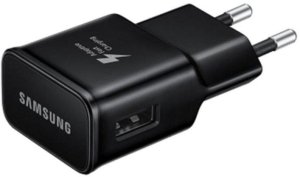 EP-TA20EBE Samsung ładowarka sieciowa czarna 2A BLACK FAST CHARGE BULK 1
