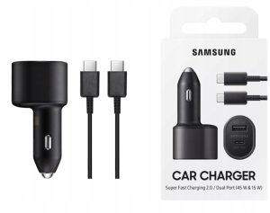 EP-L5300 Samsung ładowarka samochodowa 2xUSB 45W bulk 11