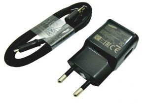 EP-TA20EBE + kabel ECB-DU5ABE ładowarka sieciowa Samsung 2A micro-usb 1m czarny bulk 1