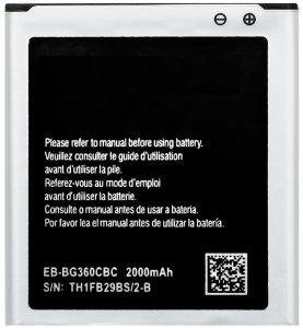 EB-BG360BBE bateria do Samsung Core Prime G360 bulk 2