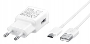 Ładowarka Samsung EP-TA200EWE + kabel EP-DG970BWE ładowarka siec. Samsung 2A type-c 1m biały bulk 6