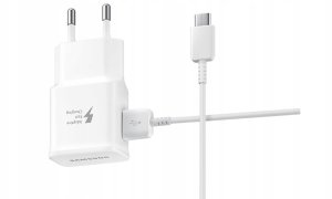 Ładowarka Samsung EP-TA200EWE + kabel EP-DG970BWE ładowarka siec. Samsung 2A type-c 1m biały bulk 7