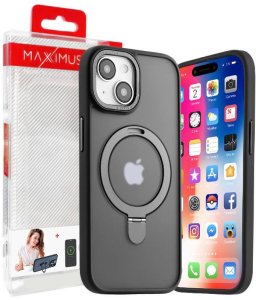 MX KICKSTAND MAGSAFE CIRCLE IPHONE 15 PRO (6.1), BLACK / CZARNY 5