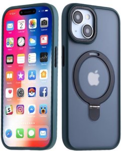 MX KICKSTAND MAGSAFE CIRCLE IPHONE 15 PRO (6.1), GREEN // ZIELONY 1