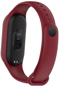 Opaska Smart Band M5/M6 BORDOWY / BURGUNDY 3
