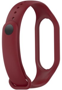 Opaska Smart Band M5/M6 BORDOWY / BURGUNDY 4