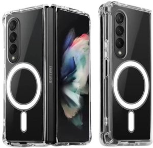 ETUI MAGNETIC SAMSUNG GALAXY Z FOLD4 CLEAR / PRZEŹROCZYSTY 1
