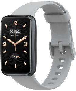 Pasek Silikonowy Mi Band 7 Pro / M7 Pro (5), GRAY / SZARY 2
