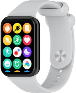 Pasek Silikonowy Mi Band 8 Pro / M8 Pro (3), GRAY / SZARY 3