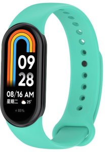 Pasek Silikonowy Mi Band 9 / M9 / 8 / M8 (10), MINT / MIĘTOWY 2