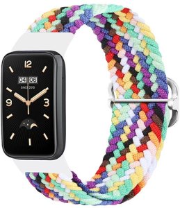 Pasek Pleciony Mi Band 7 Pro / M7 Pro (6), RAINBOW / TĘCZOWY 1