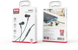 XO SŁUCHAWKI PRZEWODOWE EP49 CIEMNOZIELONE JACK 3,5mm dokanałowe 2