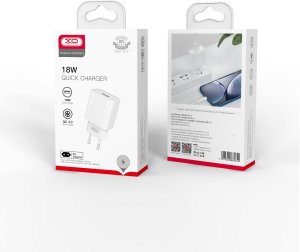 XO ładowarka sieciowa CE02D QC 3.0 18W 1xUSB BIAŁA 3