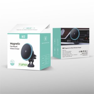 T-Phox UCHWYT SAM. T-PHOX iMAG MAGNETIC WIRELESS BLACK 6