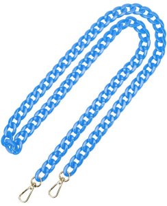 Uniwersalna smycz do telefonu / na ramię Chain-09, BLUE / NIEBIESKI 1