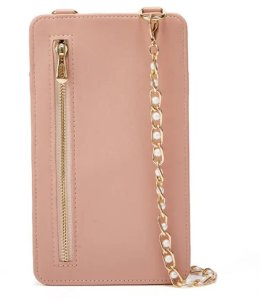Michael Kors Pikowana torebka / saszetka na telefon 19*10,5*2cm, Pink / Różowy 3