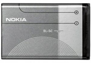 BL-5C Bat.do Nokia grey bulk 1