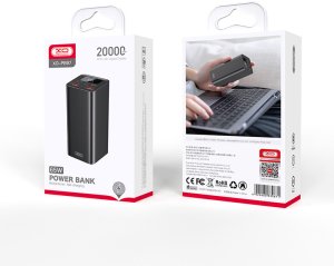 XO POWERBANK PB97 65W 20000mah do laptopa czarny 2