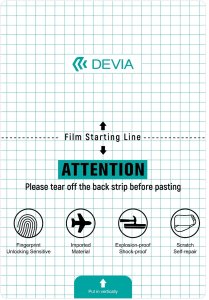 DEVIA ZESTAW FOLII ANTICRASH 20szt TABLET 20x29cm 1