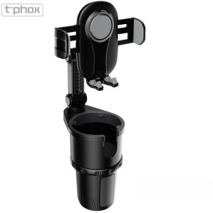 UCHWYT SAM T-PHOX TH-07 Z UCHWYTEM NA KUBEK CUP HOLDER BLACK 1