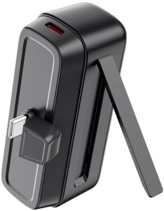 XO POWERBANK MINI PR244 20W 5000mah USB-C czarny 3