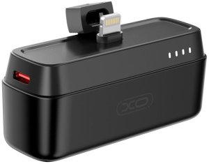 XO POWERBANK MINI PR244 20W 5000mah lightning czarny 1