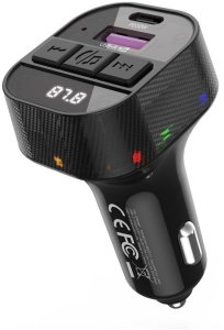 XO transmiter BCC17 FM ład. sam. 30W Bluetooth czarny 1