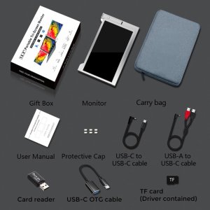 Docooler 14-calowy potrójny przenośny monitor komputerowy 13''-17,3" IPS 8