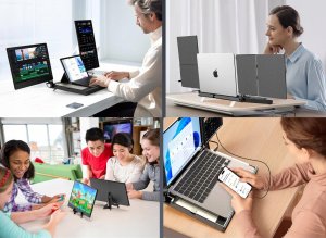 SMISEACOW F3 14" Przenośny monitor do laptopa 360 IPS FHD 1080p nowy 2024 3