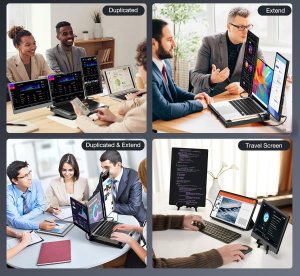 SMISEACOW F3 14" Przenośny monitor do laptopa 360 IPS FHD 1080p nowy 2024 7