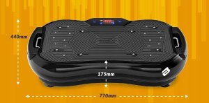 Bluefin Fitness B Ultra Slim Plus Płyta wibracyjna budowa mięśni nowa 4
