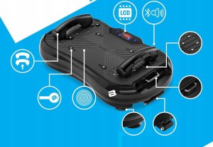 Bluefin Fitness B Ultra Slim Plus Płyta wibracyjna budowa mięśni nowa 9