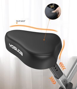 YOSUDA Rower treningowy magnetyczny pionowy 3w1 składany 150 kg 8 poziomów 6