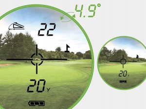 AOFAR GX-2S laserowy dalmierz golfowy z funkcją slope On/Off, 600 m nowy 2