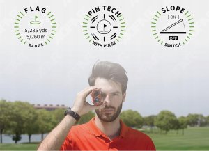 AOFAR GX-2S laserowy dalmierz golfowy z funkcją slope On/Off, 600 m nowy 7