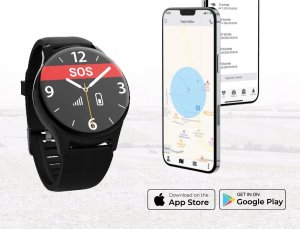 James B6 R8 zegar alarmowy bezpieczeństwa dla seniora upadku GPS smartwatch 4