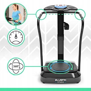 Bluefin Fitness Vibration Plate Pro Model Platforma wibracyjna nowa 6