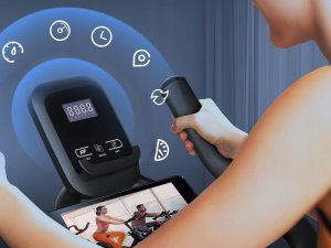 Rower treningowy Wenoker stacjonarny monitor LCD 140 kg nowy 2024 4