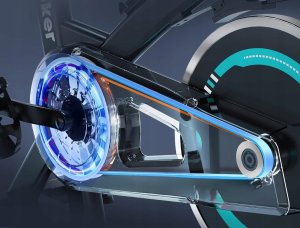 Rower treningowy Wenoker stacjonarny monitor LCD 140 kg nowy 2024 6