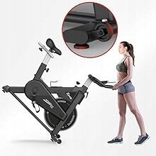 Rower stacjonarny Nike PASYOU S30 rower treningowy magnetyczny monitor LCD 150 kg czarny nowy 3