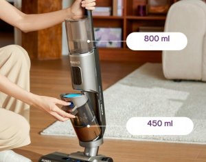 EUREKA Rapidwash NEW430 bezprzewodowy odkurzacz 150W nawigacja głosowa nowy 2